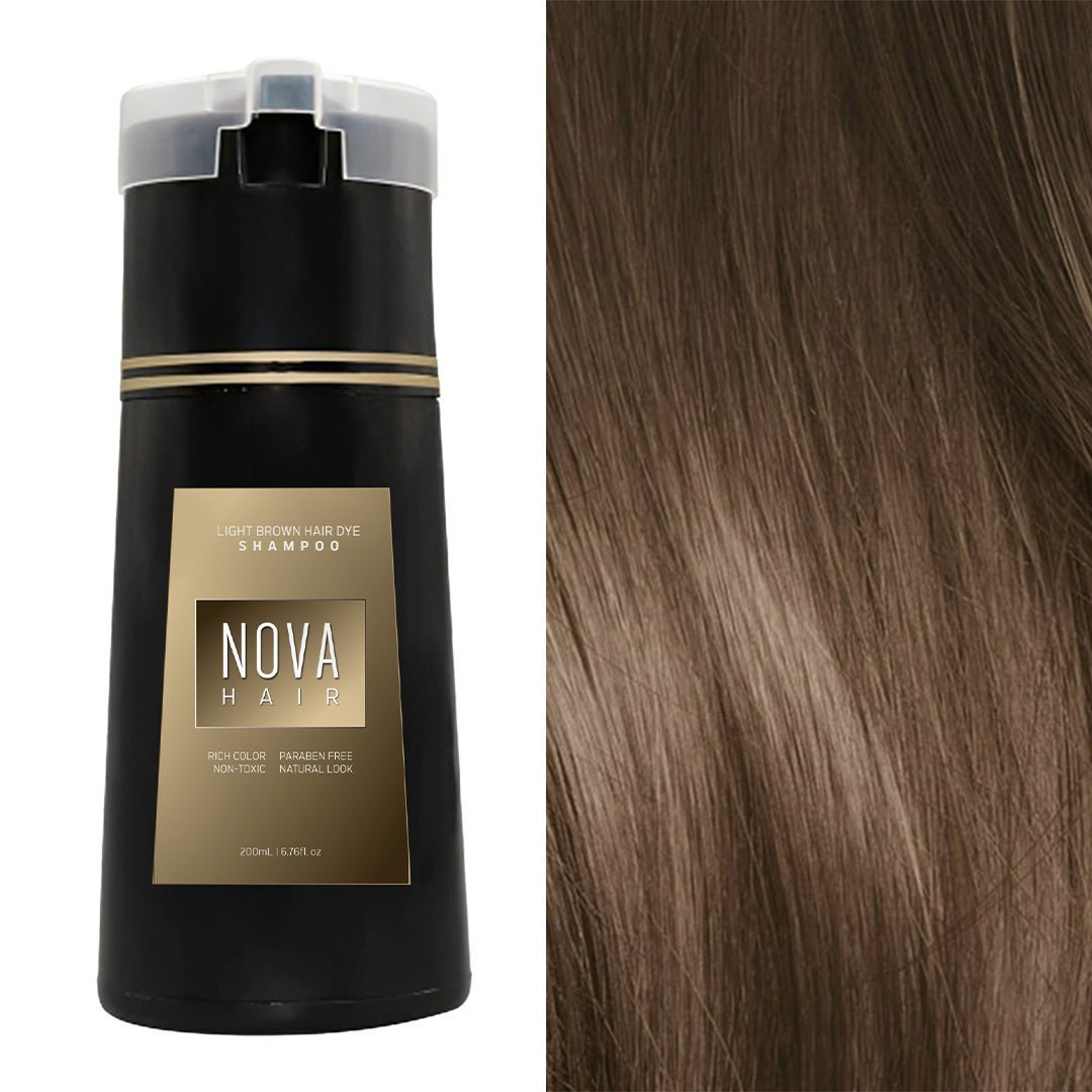 Nova Hair Shampoo - Before and after